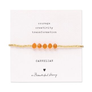 Náramok na kartičke 'Essential Carnelian'